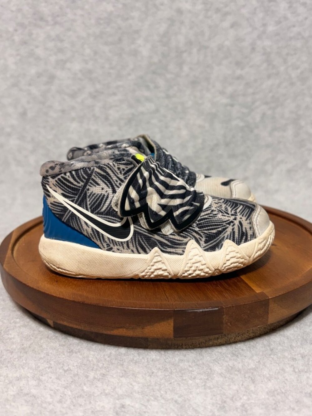 Nike Kybrid S2 TD 'What The Neon' Toddler Shoes Zebra & Palm Print Size 5C